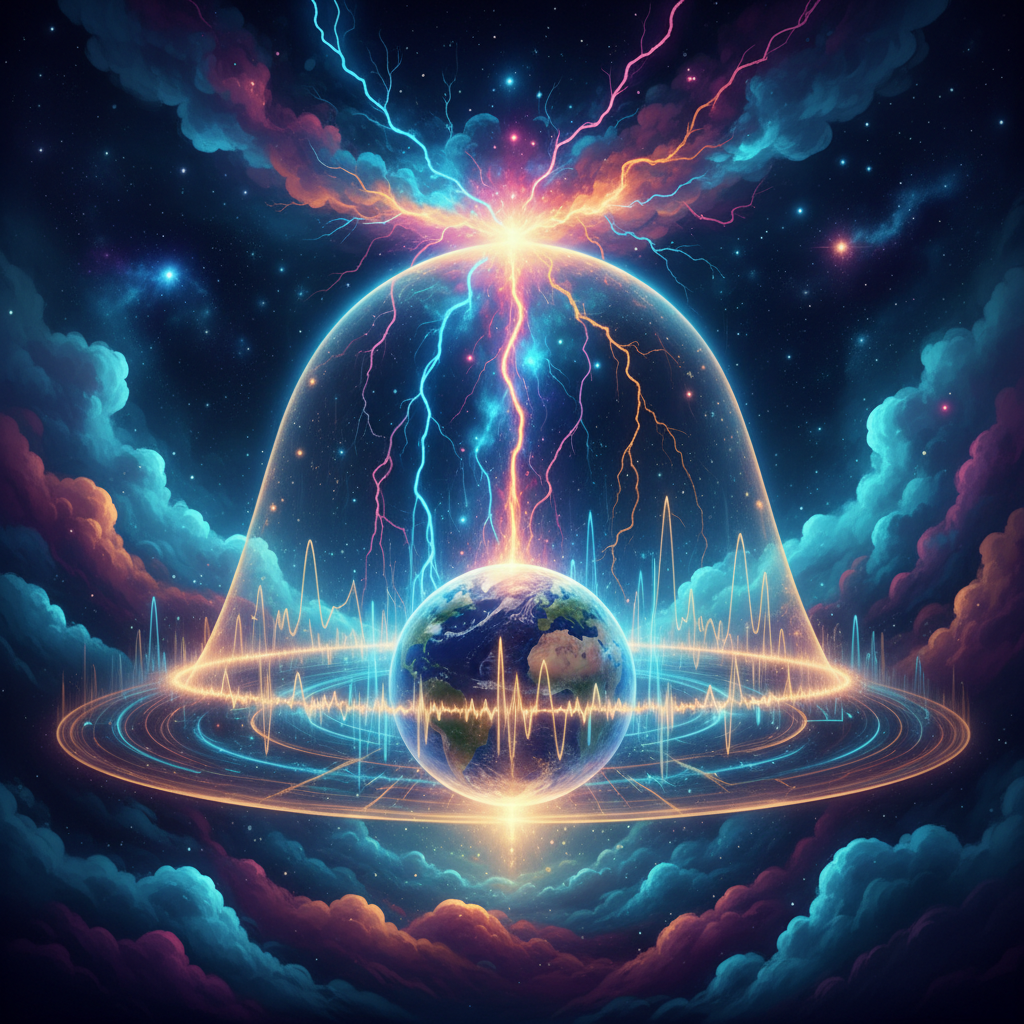 Wie Gewitter die elektromagnetische Kavität der Erde aufladen