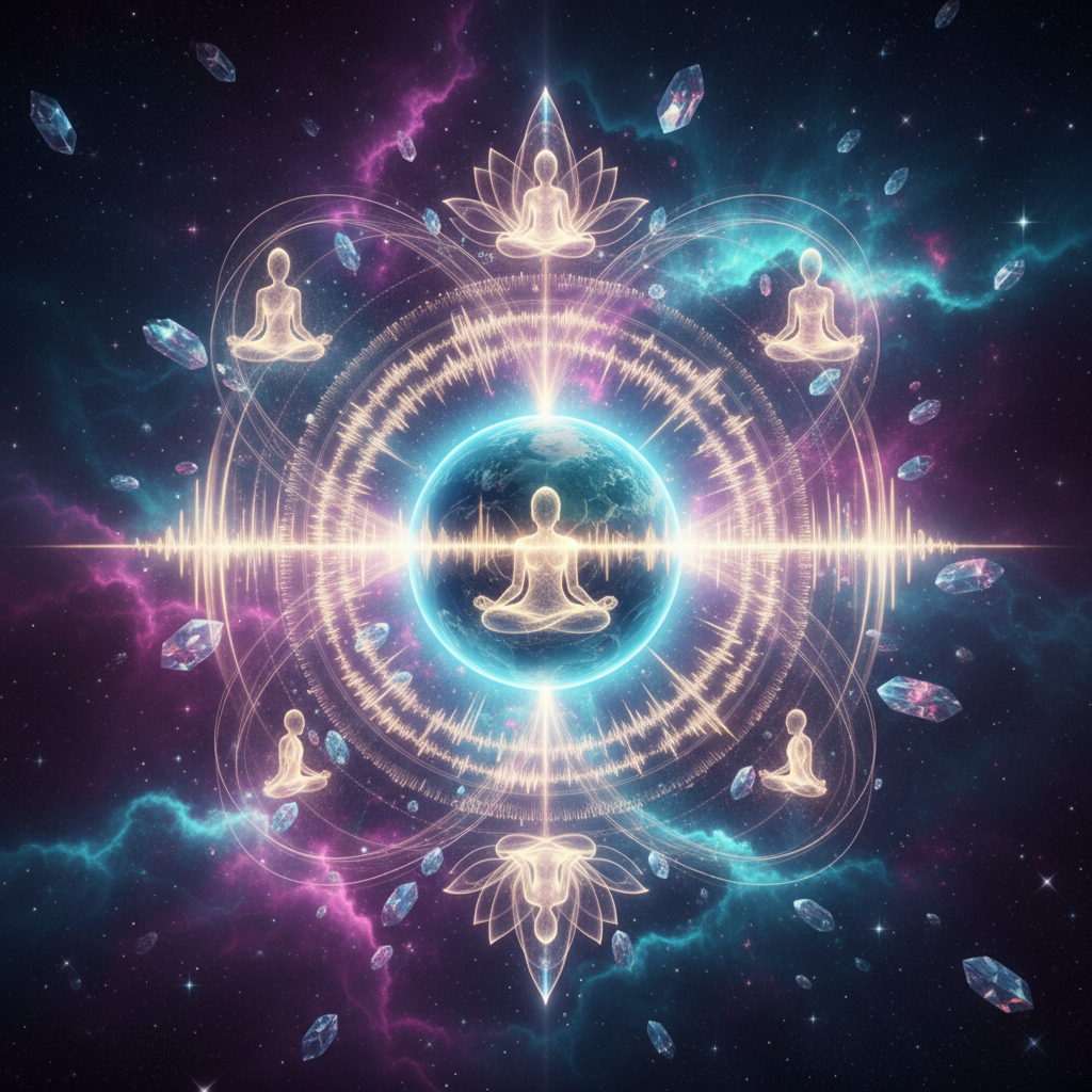 Schumann-Resonanz und Meditation: Wie die Frequenz der Erde deine Praxis beeinflusst