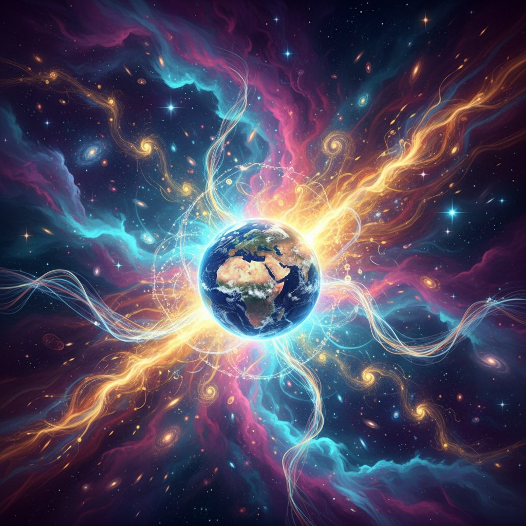 Die Verbindung zwischen Sonnenwind und Schwankungen der Erdfrequenz