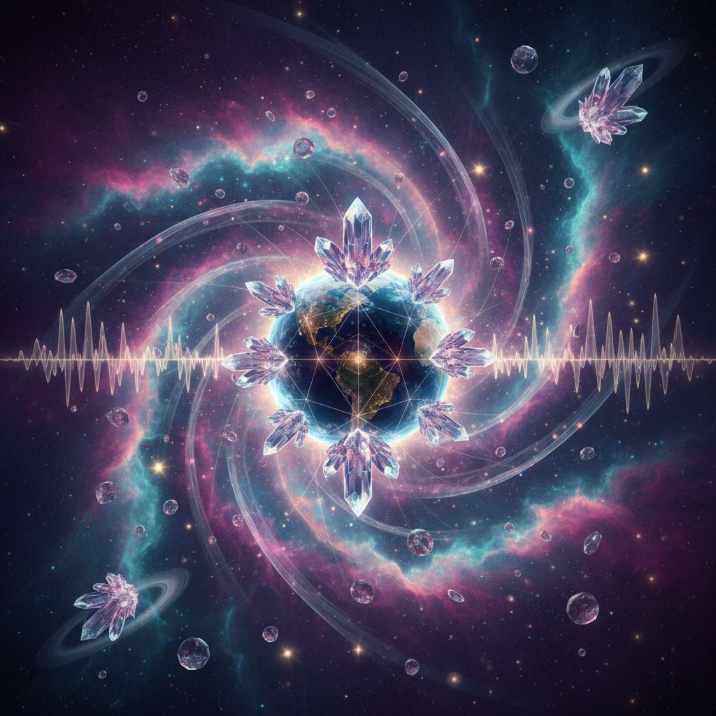 Wie Kristallheilung mit den elektromagnetischen Frequenzen der Erde verbunden ist