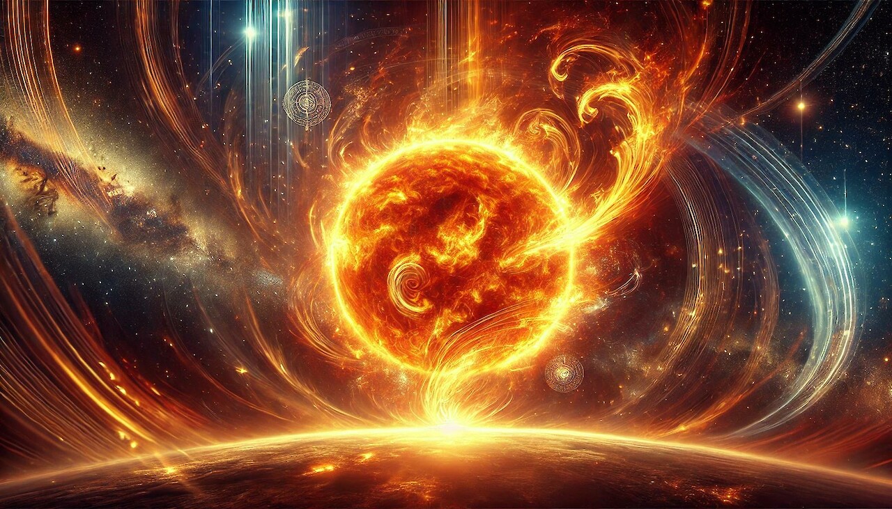 Spirituelles Erwachen durch Sonnenstürme